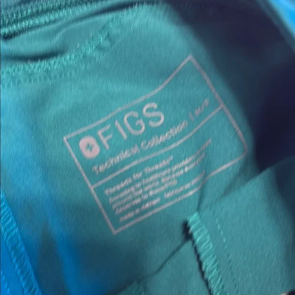 Figs Jade Green Scrub Top - Picture 7 of 8